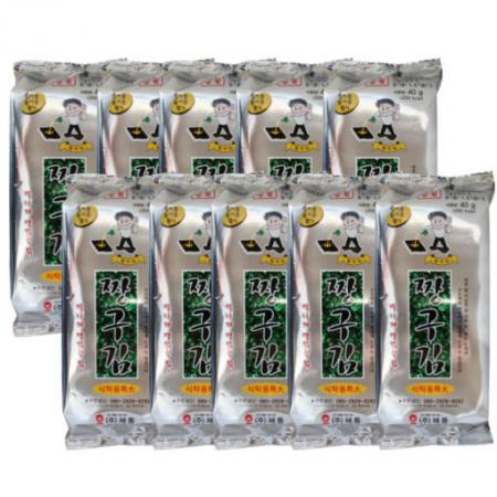 해동 짱구김 식탁특대 40gx10개