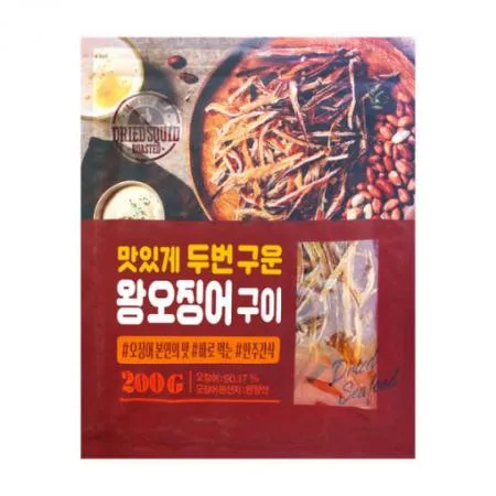 [무료배송]정화 왕오징어구이 200gx20개(1박스)
