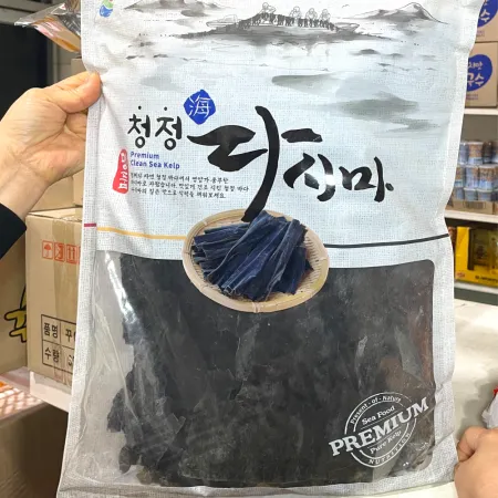 국내산 전라도 완도산 청정다시마 (육수용/국물용) 1kg