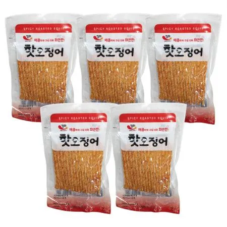 정화 핫오징어 35g x 5개