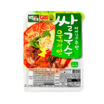 백제쌀국수 92g (육개장맛)