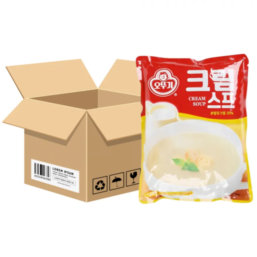 오뚜기 크림스프 1kg x 10개(1박스) 이미지