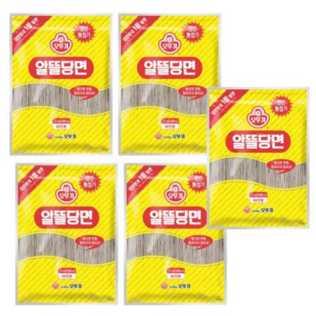오뚜기 알뜰당면 1박스(2.4kg x 5개) 