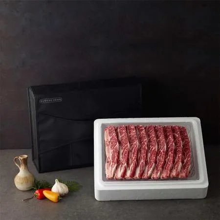 [명절선물세트] 프리미엄 미국산 초이스 꽃갈비/LA갈비 선물세트 1.8kg 