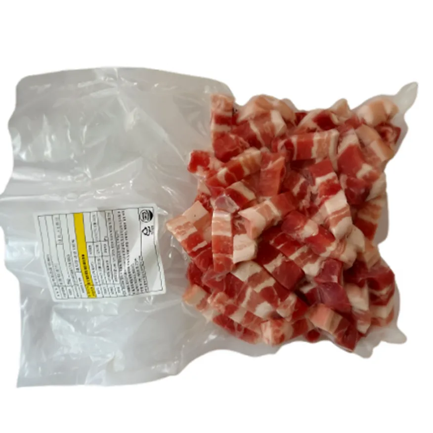 프리미엄 네덜란드산 미박삼겹살/오겹살 큐브 1kg/EA 구이용,볶음용,찌개용 이미지