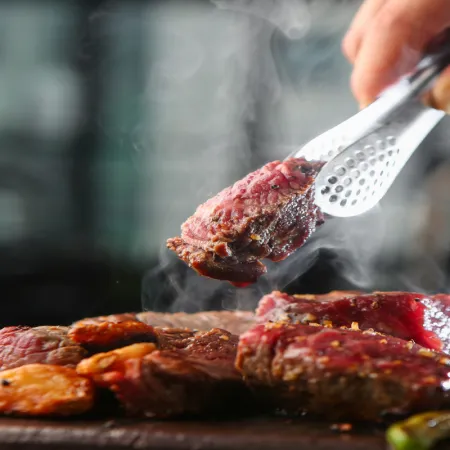 호주산 부채살 큐브 1kg/EA[근막제거x][개별포장] 이미지