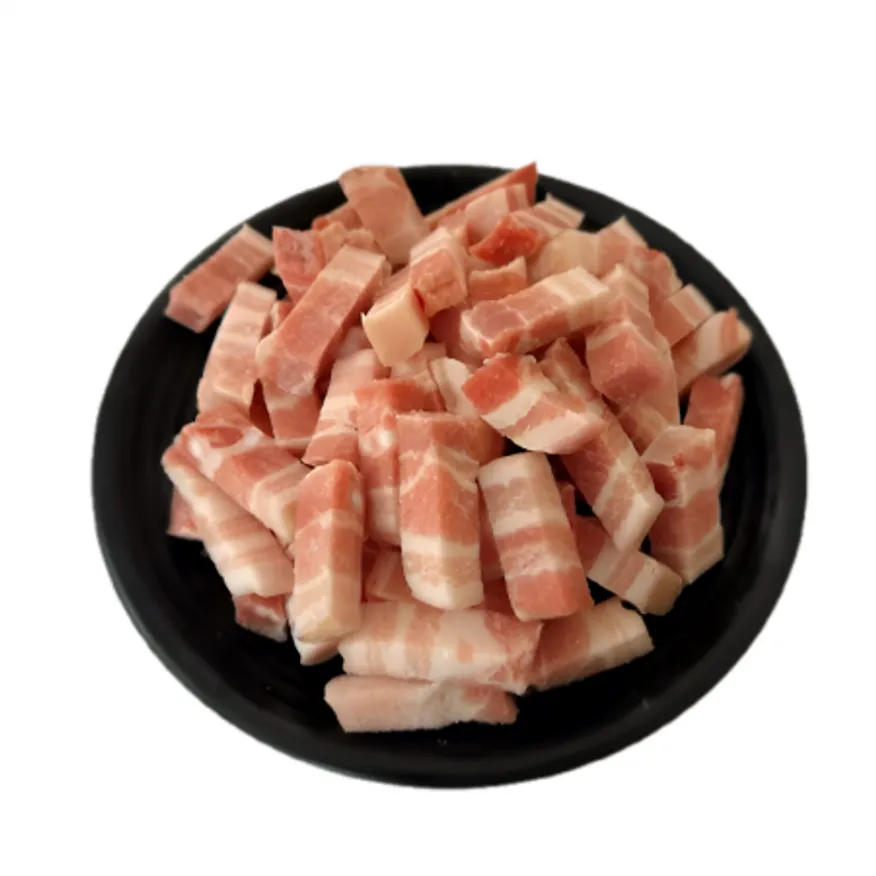 프리미엄 네덜란드산 미박삼겹살/오겹살 큐브 1kg/EA 구이용,볶음용,찌개용 이미지
