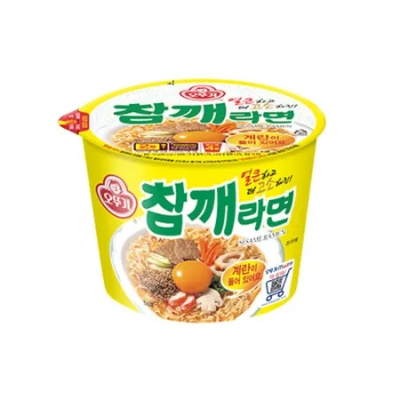 오뚜기 참깨라면 큰컵