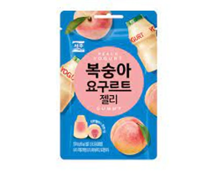 서주 요구르트복숭아 젤리 이미지