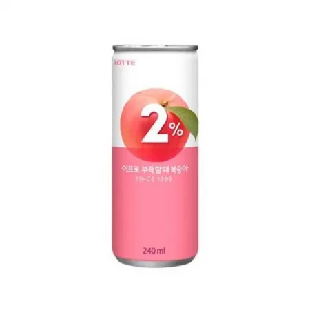 2%복숭아240ml