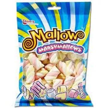 꽈배기모양 머쉬멜로100g