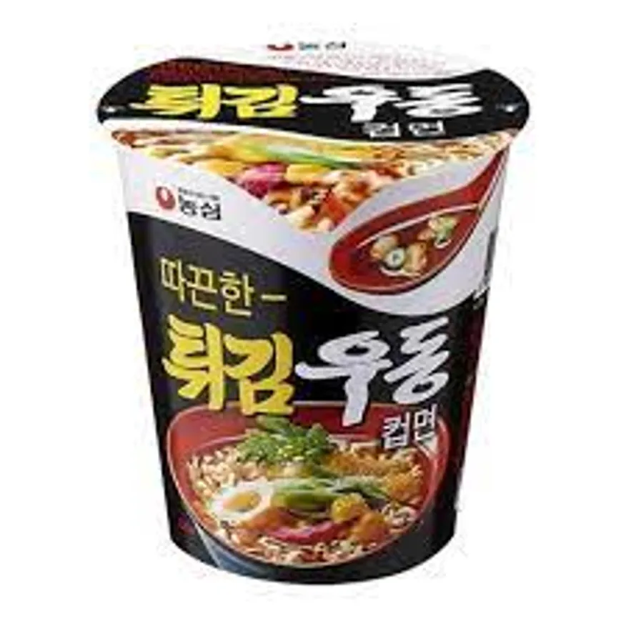 농심 튀김우동 6입 소컵 이미지