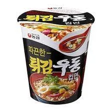 농심 튀김우동 6입 소컵