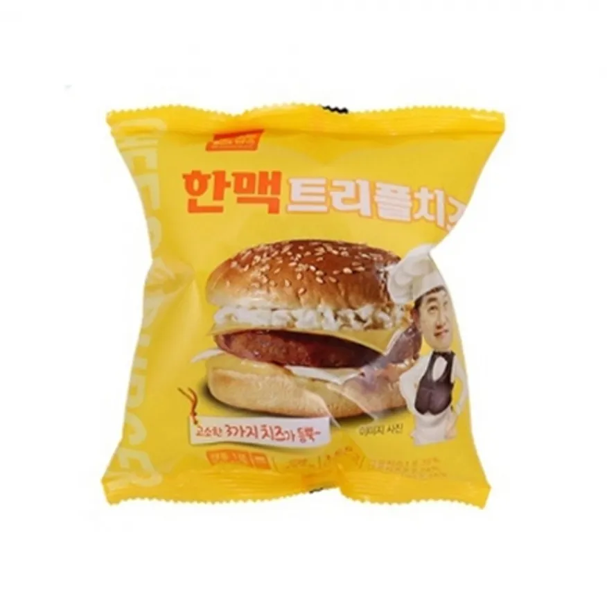 한맥 냉동트리플치즈버거 이미지