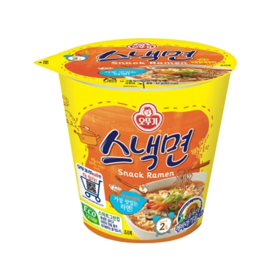 오뚜기 스낵면 소컵 이미지