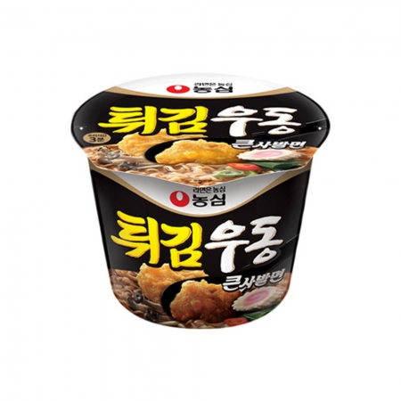 농심 튀김우동큰사발