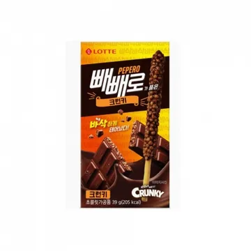 빼빼로 크런키 39g