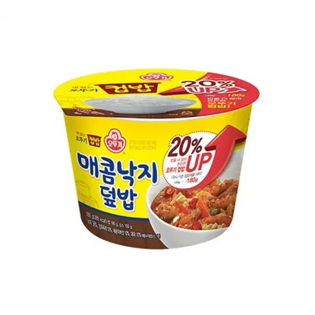오뚜기 컵밥매콤낙지재