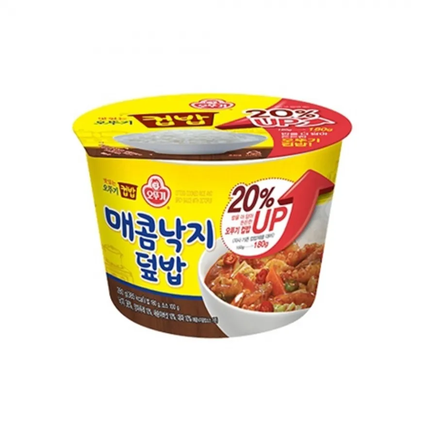 오뚜기 컵밥매콤낙지재 이미지