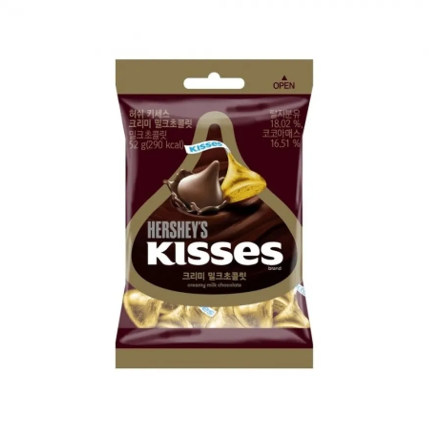 키세스 밀크초콜릿 52g 이미지