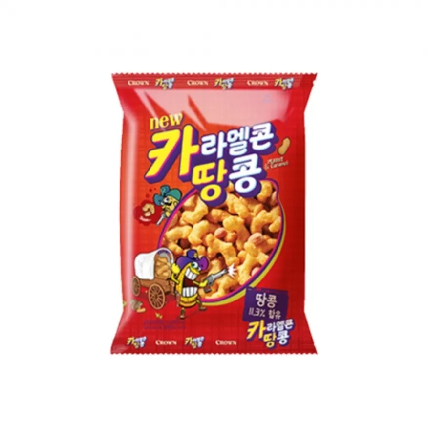 카라멜콘 땅콩 이미지