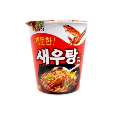 농심 새우탕 소컵
