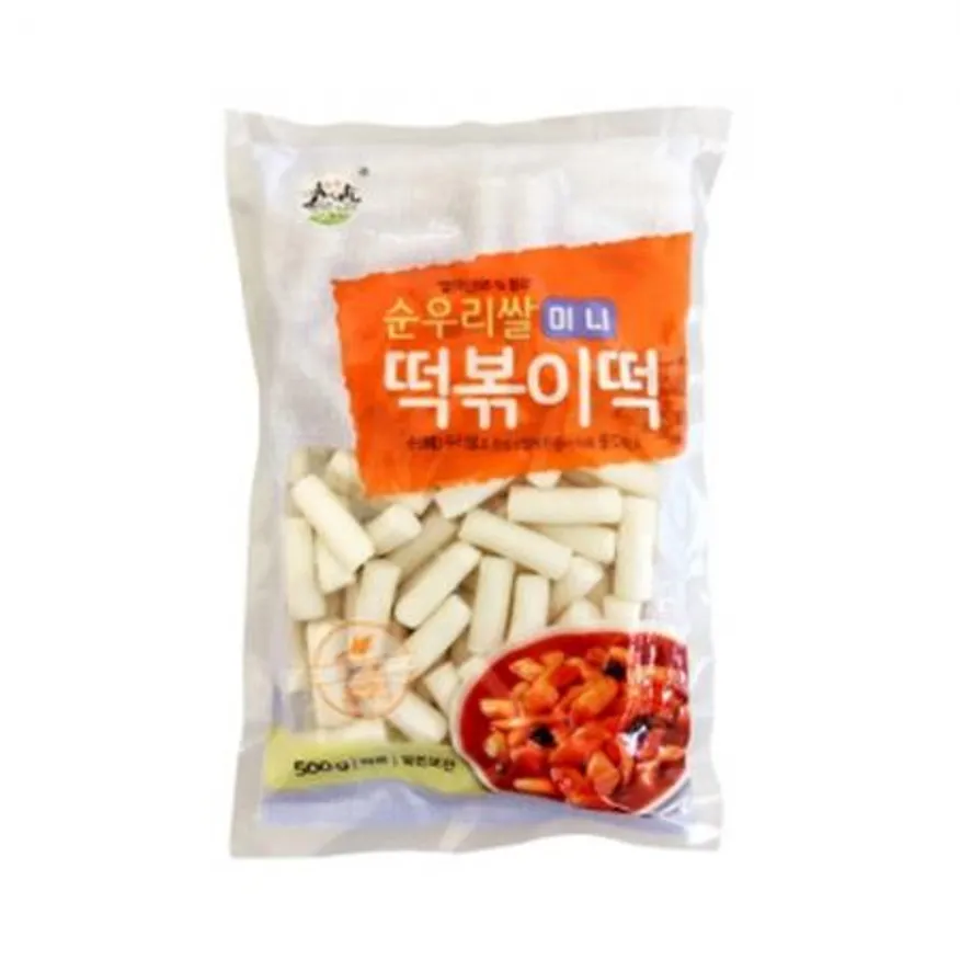 순 우리쌀 미니 떡볶이떡 500g 송학12개 이미지