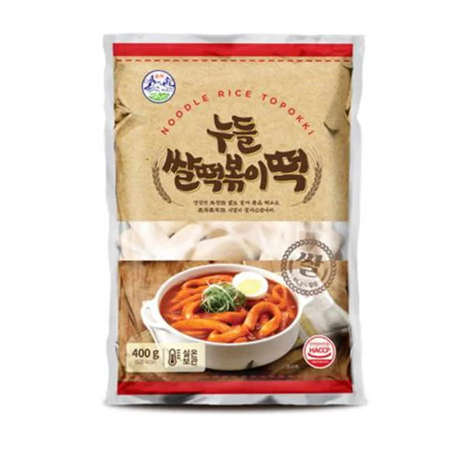 누들 쌀떡볶이 떡 400g 송학 10개 이미지