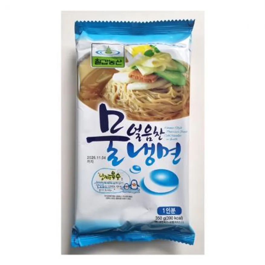 얼음찬 물냉면 341g 칠갑농산 10개 이미지