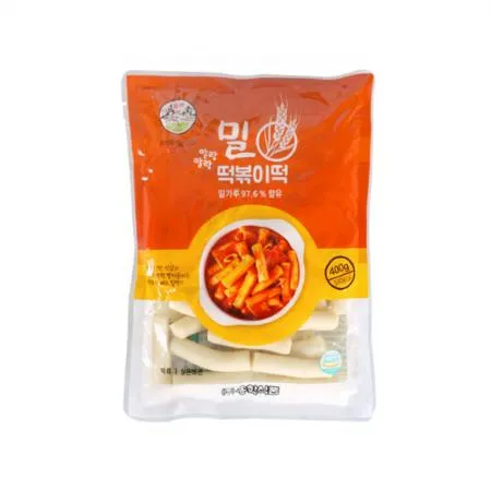 말랑말랑 밀떡볶이 400g 송학 10개