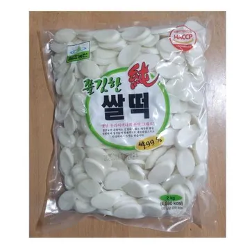쫄깃한 순쌀떡 2kg 칠갑농산 6개