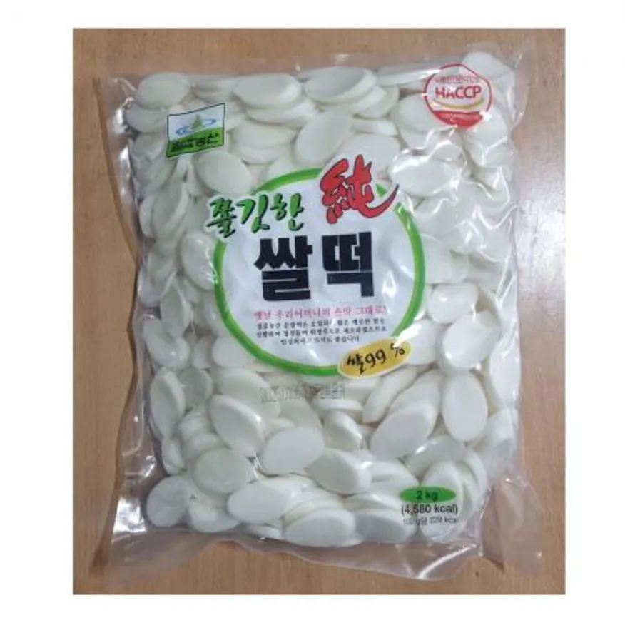 쫄깃한 순쌀떡 2kg 칠갑농산 6개 이미지
