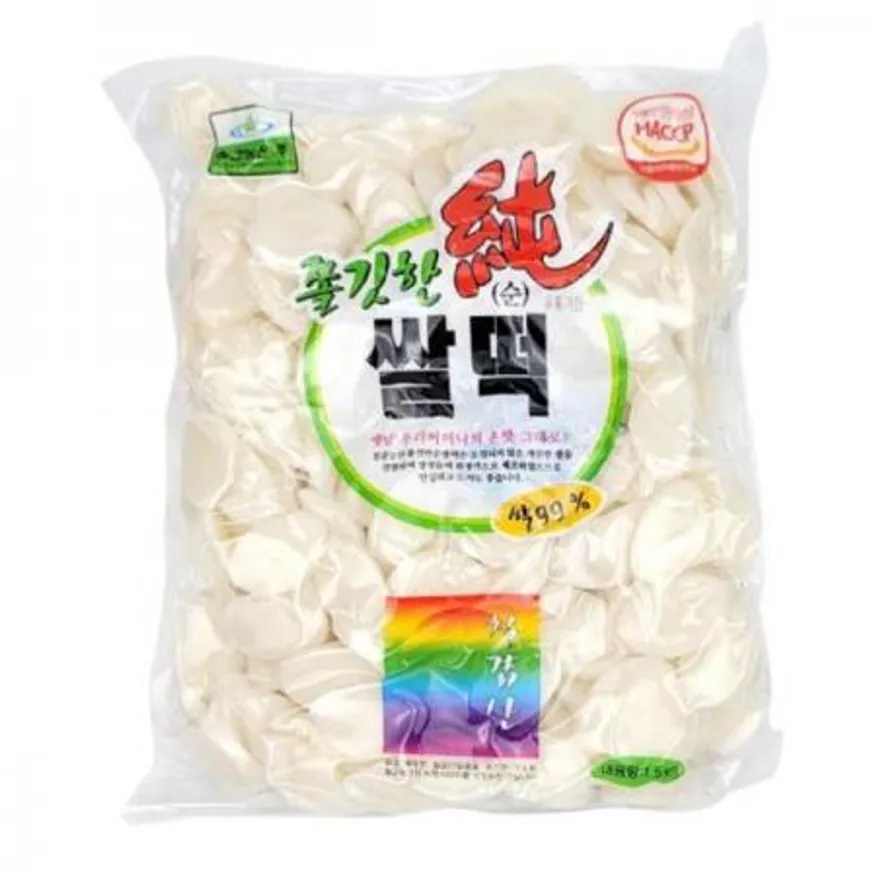 쫄깃한 순쌀떡 1.5kg 칠갑농산 10개 이미지