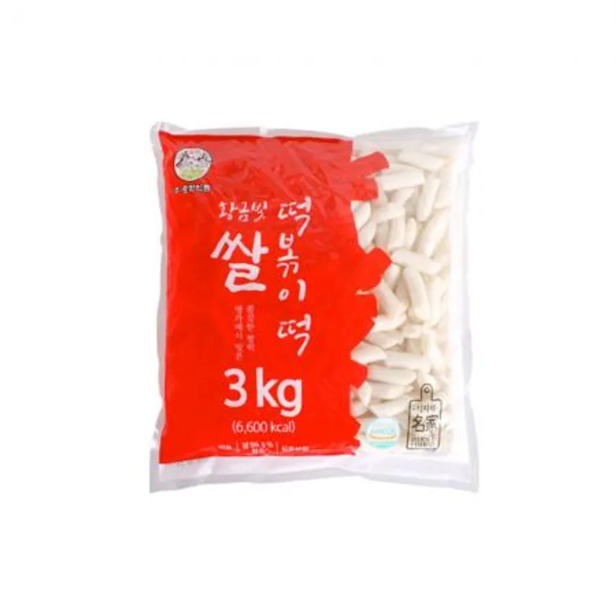 황금빛 쌀떡볶이 3kg 송학4개 이미지