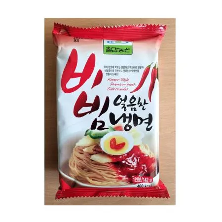 얼음찬 비빔냉면 142g 칠갑농산 10개