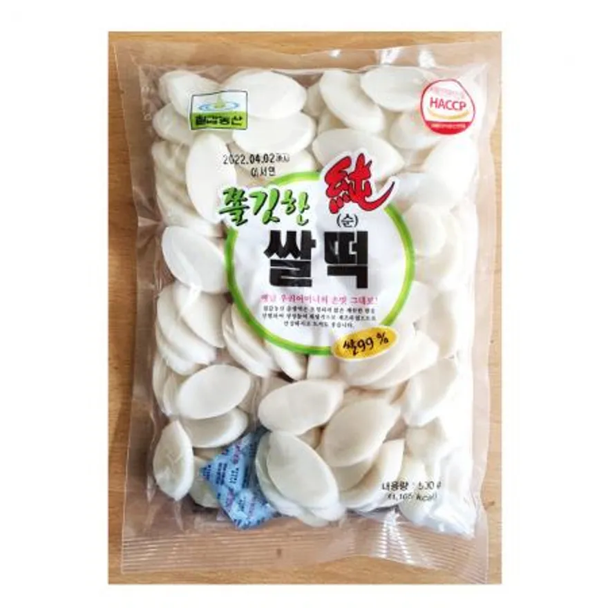 칠갑농산 쫄깃한 순쌀떡 500g x 20개 이미지