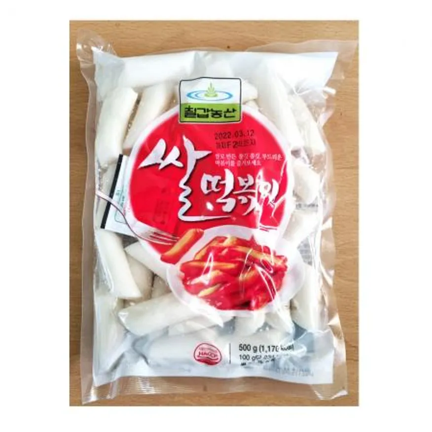 쌀떡볶이 500g 칠갑농산 20개 이미지