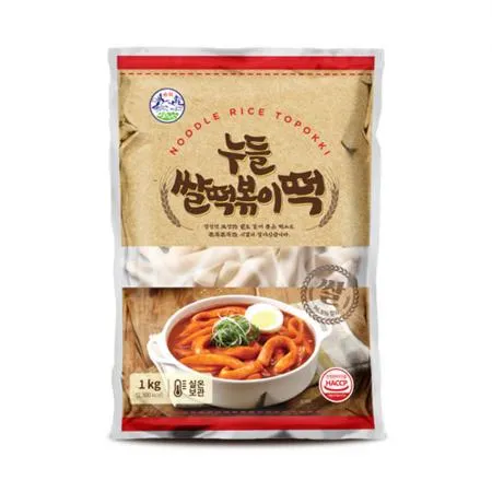누들 쌀떡볶이 떡 1kg 송학 10개