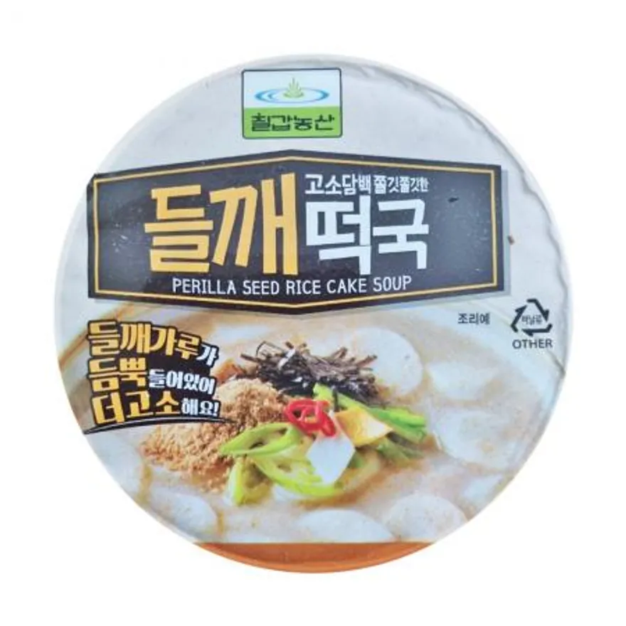 칠갑농산 들깨떡국 219g x 16개 즉석식품 간편조리 이미지