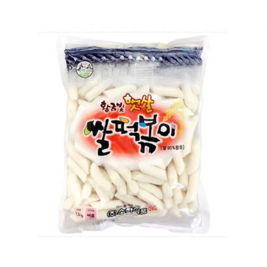 황금빛 쌀떡볶이 1.5kg 송학 8개 이미지