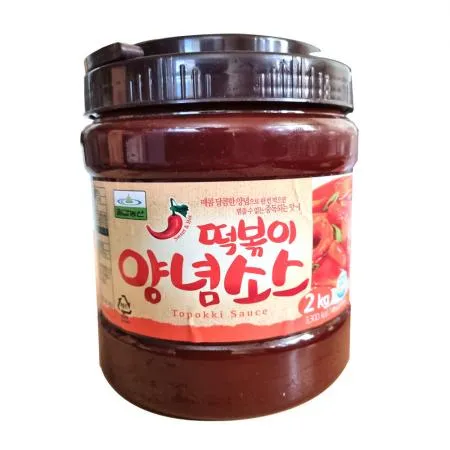 떡볶이 양념소스 2Kg 칠갑농산 6개