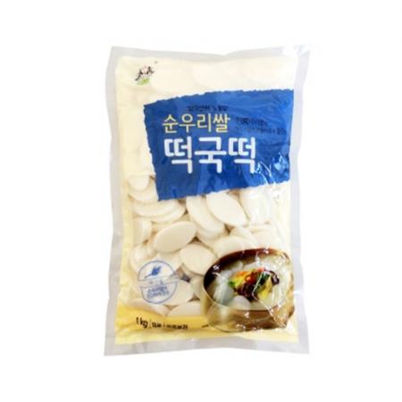 순 우리쌀 떡국떡 1kg 송학 10개