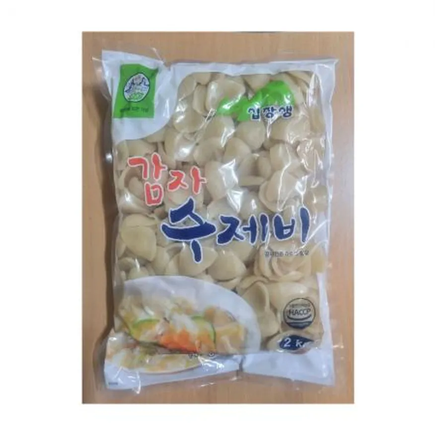 십장생 감자수제비 2kg 송학 6개 이미지