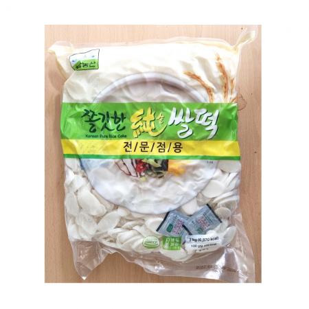 쫄깃한 순쌀떡 3kg (수입산) 칠갑농산 4개