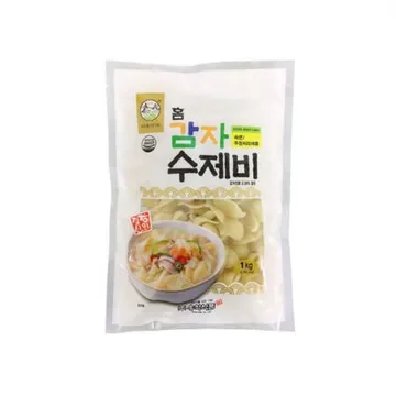 홈 감자수제비 1kg 송학 10개