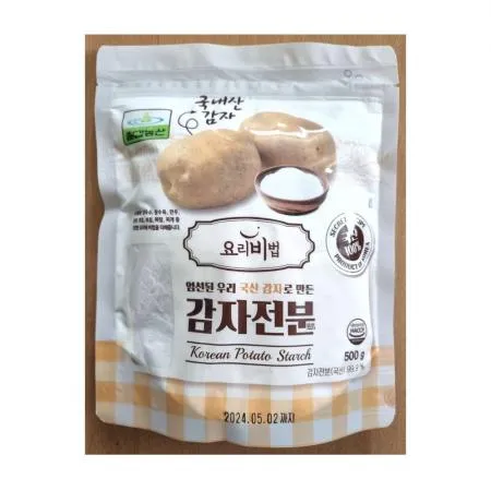 감자전분 500g 칠갑농산 20개