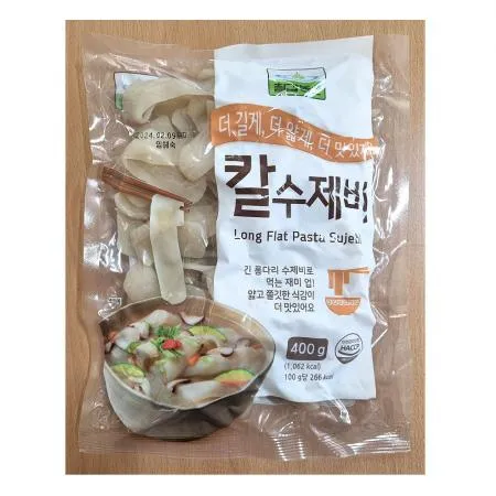 칼수제비 400g 칠갑농산 15개