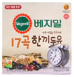 (정식품)베지밀17곡한끼두유190ml*16