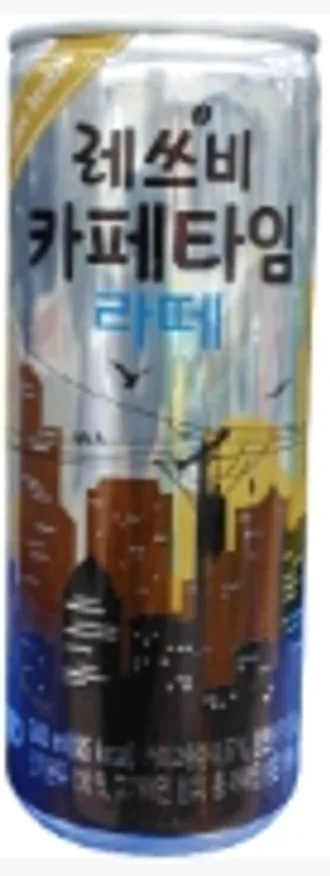 (롯데칠성)카페타임라떼 이미지