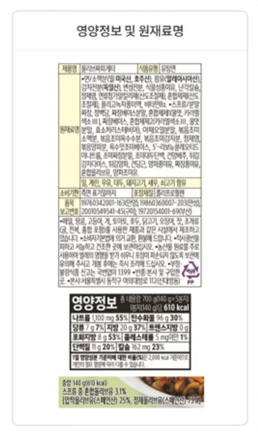 (농심)올리브짜파게티멀티 이미지